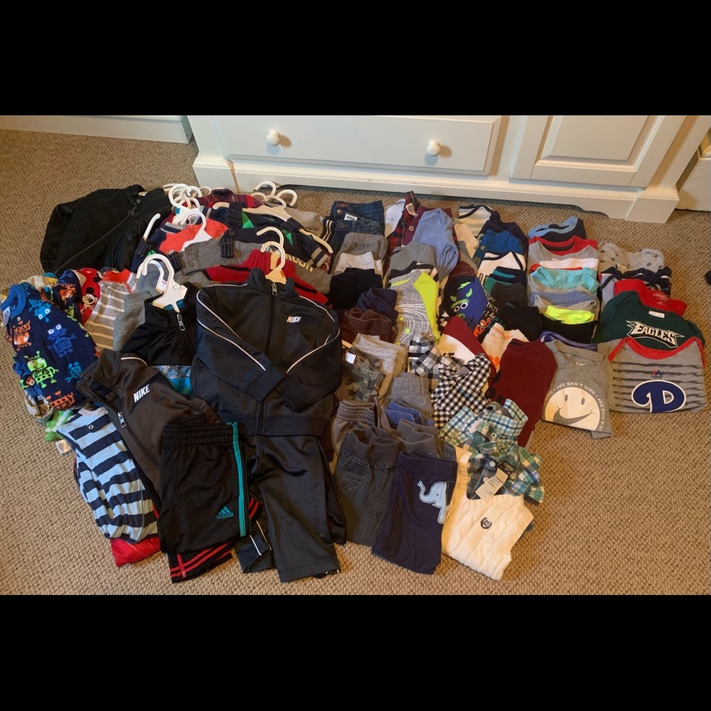 COPY - Bundle bag of 18mos  Nike, Carter’s, Adida…